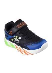 Skechers Kinderen/Kinderen S Lights Flex-Glow Bolt Trainers (Zwart Blauw)