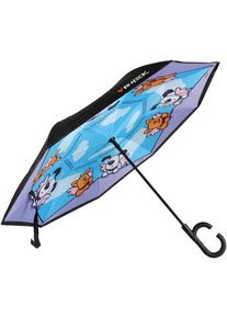 Stockregenschirm Goebel "Ed Heck - Little Angels", bunt, B:10cm T:5cm &Oslash;:108cm, Obermaterial: 100% Glasfaser, Regenschirme, Stockregenschirm, mit Upside/Down &Ouml;ffnung