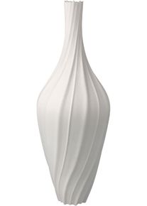 Dekovase Goebel "Kaiser Porzellan - Bahar", wei&szlig; (biskuit wei&szlig;), B:11cm H:31cm T:11cm, Biskuitporzellan, Vasen, Dekovase, 31 cm