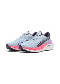 Laufschuh Puma "VELOCITY NITRO 4 X HYROX WNS", Damen, Gr. 39, lucite, pure pink, deep plum, Textil, Schuhe Laufschuh, f&uuml;r vielseitige sportliche Aktivit&auml;ten, mit Schn&uuml;rung