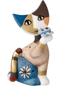 Dekofigur Goebel "Rosina Wachtmeister - Ilaria", bunt, B:6cm H:8cm T:4cm, Biskuitporzellan, Dekofiguren, Dekofigur