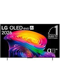 LG OLED-Fernseher "OLED42C68LA", Energieeffizienz: G, schwarz, 42 &Prime;, Fernseher, OLED-Fernseher