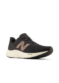 Laufschuh New Balance "Arishi", Damen, Gr. 37,5, schwarz cement, Leder, Synthetik, Textil, Schuhe Laufschuh, f&uuml;r Erwachsene, mit Schn&uuml;rung, Laufsohle aus Gummi