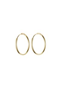 Paar Creolen Firetti "Schmuck Geschenk Silber 925 Ohrringe 1,3 mm breit" Gr. 17,5, gold (gelbgoldfarben), Ohrringe, Damen, 17,5, Silber 925 (Sterlingsilber), Paar Creolen, Made in Germany