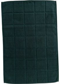 Duschmatte Ross "Duschvorleger", moosgr&uuml;n, H:10mm, Baumwolle, Badematten, Duschmatte, besonders weich, Badezimmerteppich, uni