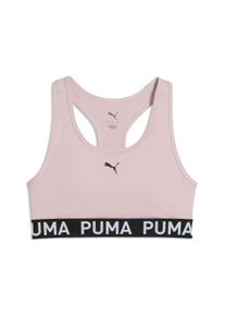 Sport-BH Puma "4KEEPS STRONG BRA - MID", Damen, Gr. XXL, N-Gr, misty pink, Interlock, Obermaterial: 85% Polyester, 15% Elasthan, schmal, BHs Sport-BH, mittelstarker Halt, f&uuml;r Training, Racerback-Tr&auml;ger