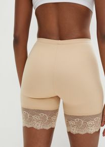 Feinstrumpfleggings bonprix, Damen, Gr. 60/62 (4XL), beige (hellbeige), Obermaterial: 82% Polyamid, 18% Elasthan, Strumpfhosen Feinstrumpfleggings, verschiedene Gr&ouml;&szlig;en von S bis 4XL, aus Polyamid und Elasthan