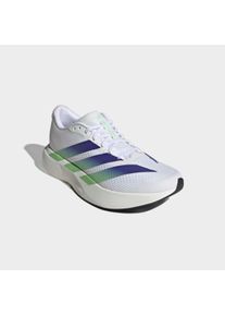 Laufschuh adidas Performance "ADIZERO PACER", Herren, Gr. 48, cloud wei&szlig;, beam gr&uuml;n, night flash, Synthetik, Textil, Schuhe Laufschuh, sehr leicht