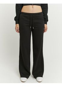 Sweathose Tally Weijl "SPACOWIBY", Damen, Gr. 40, N-Gr, schwarz, Sweatware, Obermaterial: 65% Baumwolle, 35% Polyester, unifarben, lang, Hosen Sweathose, Baumwollmischung, weit