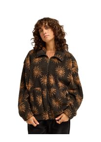 Fleecejacke Billabong "First Light", Damen, Gr. S, schwarz sands, Obermaterial: 100% Polyester., Jacken Fleecejacke