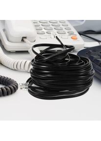 High-Quality Telephone Cord for Landlines Phone Cables Replacement Cord Soft Flexible No-Tangle Design Reliable Transmission