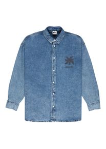Langarmshirt Quiksilver "Rahmat", Damen, Gr. M, blau (medium blau), Obermaterial: 80% Baumwolle, 20% Baumwolle., Shirts Langarmshirt