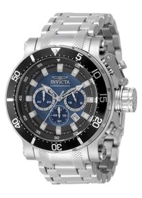 Invicta Coalition Forces 49753 Herenhorloge - Quartz Uurwerk - Roestvrij Staal met Zwarte Wijzerplaat - 52 mm