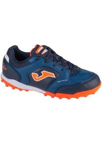 Joma Kinder/Kids Top Flex 2433 Voetbal Kunstgras Voetbalschoenen (Marineblauw/Oranje)