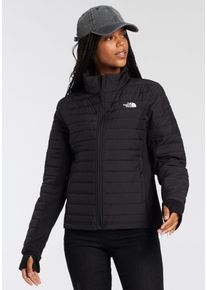 Steppjacke The North Face "W CANYONLANDS HYBRID JACKET", Damen, Gr. L, schwarz (tnf schwarz, npf), Obermaterial: 100% Polyester. Futter: 100% Polyester. Wattierung: 100% Polyester, normal, Jacken Steppjacke, f&uuml;r vielseitige Freizeitaktivit&auml;ten, mit Stehkragen