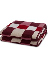 Handt&uuml;cher Ross "Three Stars 9040", vino, B:50cm L:100cm, Frottier, Frottier, Handt&uuml;cher, Handt&uuml;cher, 100% Baumwolle, made in Germany