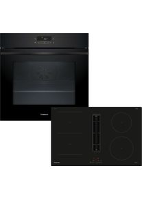 Constructa Backofen-Set "CX5PM802", Energieeffizienz: A+, schwarz, Herdsets, Backofen-Set