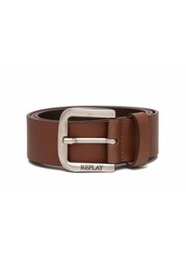 Lederg&uuml;rtel Replay, Herren, Gr. 95, braun (tan), Rindsleder, G&uuml;rtel Lederg&uuml;rtel