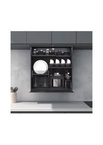 Kitchen Cabinets Automatic Electric Lift Basket Elevator Smart Wall Cabinet Kitchen Storage Drawer Baskets Made of Aluminium