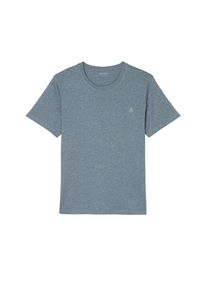 Marc O'Polo T-Shirt MARC O'POLO "Mix & Match Cotton", Herren, Gr. XL, blau (blau melange), Jersey, Obermaterial: 100% Baumwolle, meliert, unifarben, Basic normal, Rundhals, gerader Abschluss, Shirts T-Shirt, Rundhalsausschnitt, Kurzarm, Regular Fit