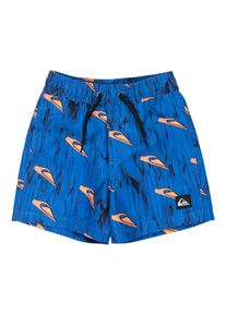 Badeshorts Quiksilver "Next Gen 12", Jungen, Gr. 3(91-100cm), Normalgr&ouml;&szlig;en, blau (estate blau roots), Obermaterial: 100% Polyester., Badehosen Badeshorts