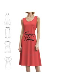 Valentine'S Day-Toujours L'Amour Women's Streetwear Party Dress Trendy Print Club Clothing For Female Love Valentines Day