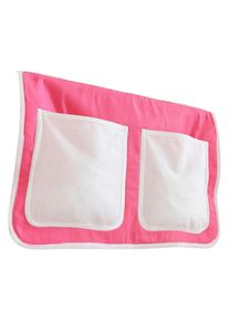 Livetastic , Rosa, Wei&szlig; , Textil , Uni , 2 F&auml;cher , 56x32x2 cm ,