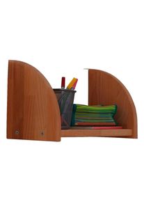 Livetastic , Naturfarben , Holz , Buche , massiv , 1 F&auml;cher , 40x22x17 cm ,