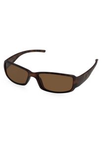 Fielmann G 2100 SUN CL | Kinder-Sonnenbrille | Fassung: Vollrand, Quadratisch, TR90, Havanna Matt | Glasfarbe: Braun