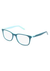 Nike 5546 okulary dla nastolatk&oacute;w | Oprawka: Pełnoramkowe, Kwadratowe, Niebieski