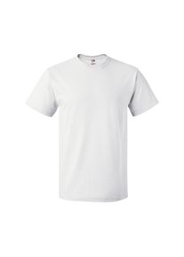Fruit of the Loom Unisex Adult Zwaar Katoenen T-Shirt (Wit)