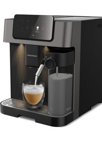 Grundig Kaffeevollautomat "KVA 7230", schwarz inox, schwarz, B:35,9cm H:27,5cm T:41,2cm, Kaffeevollautomaten, Kaffeevollautomat mit 19 Bar, GrindPro&trade; & CreamyPro&trade; System, Kaffeevollautomat