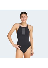 Badeanzug adidas Performance "3S XBCK HC SUIT", Damen, Gr. 42, N-Gr, schwarz, Obermaterial: 79% Polyester, 21% Elasthan, Badeanz&uuml;ge Badeanzug