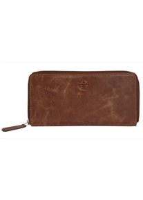 Geldb&ouml;rse Chiemsee, Damen, braun (cognac), Leder, Kleinlederwaren Geldb&ouml;rse, echt Leder