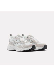 Sneaker Reebok CLASSIC "REEBOK CHARGE RUN", Herren, Gr. 40, beige (pure grau 1, pure grau 3, core schwarz), Leder, Synthetik, Textil, Schuhe Sneaker