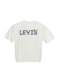 T-Shirt LEVI'S KIDS, M&auml;dchen, Gr. 16 (164), wei&szlig; (sugar swizzle), Jersey, Obermaterial: 100% Baumwolle, bedruckt, Rundhals, Shirts T-Shirt, mit elastischem Bund, for GIRLS
