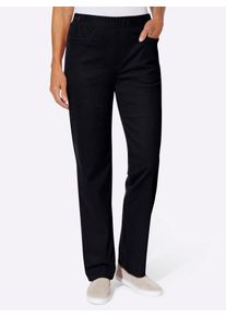 Samthose Classic Basics, Damen, Gr. 52, Normalgr&ouml;&szlig;en, marine, 80% Polyester, 20% Polyamid, unifarben, Hosen Samthose