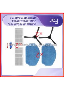 7 Pcs for BR150/BR151, BR150/BR151, BR150/BR151 Vacuum Cleaner Accessories Replacement Kits-ABAM