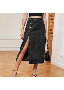 Chic Hot Summer Sexy Denim Skirts Female High Waist Skinny Half-loose Denim Workwear Casual Skirt for Women Y2K