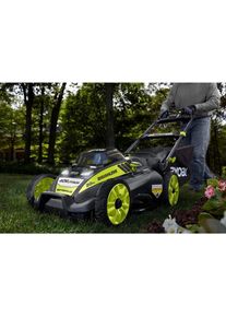 -Volt Brushless Lithium-Ion Cordless Battery Self Propelled Lawn Mower with 5.0 Ah Battery and Charger Incl