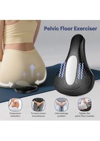 Electric PC Muscle Trainer Men and Women Sphincter Pelvic Floor Muscle Exerciser Multifunctional Adductor Massager for Home Gym
