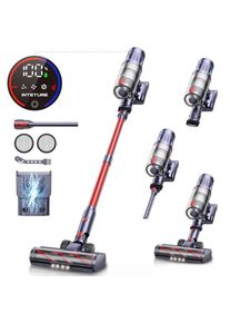 Cordl Vacuum Cleaner, 650W 55Kpa 70Mins Vacuum Cleaners for Home with Auto Mode/LED Display, Self-Standing Cordl Stick Vacuum L