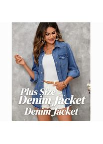 New 2026 Washed Blue Denim Jacket Casual Simple Fashion Commute Friendly Versatile Comfortable Fit Upper Apparel