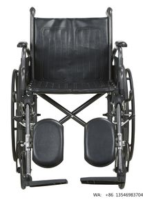 Medical Rehabilitation Equipment Top Seller Steel Wheelchair for People with Disabilities Manual Wheelchair