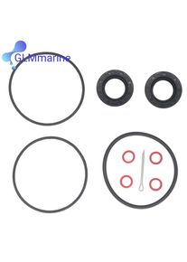 Outboard Lower Unit Seal Kit 93101-20M07 Compatible with Yamaha Marine 2/4 Stroke 25 30 HP F25 Marine Engines Models 93210-65M50