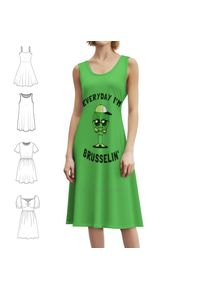 Everyday I'M Brusselin' Sexy Vacation Dress For Women Beach Party Birthday Mini Dress Everyday Im Brusselin Brussel Sprouts