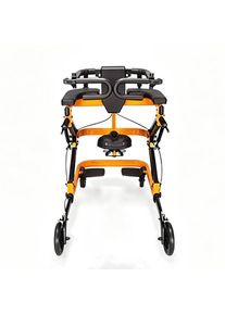 Adjustable Standing Gait Trainer Walker Multifunctional Adult Walker - Seniors Walking Aid & Rehabilitation Equipment