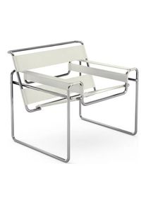 Bauhaus-Designed Linear Seating Fashionable Fold-Armchairs Seamless Tubular Steel Frame Small Packaged Leisure Chair Hotels