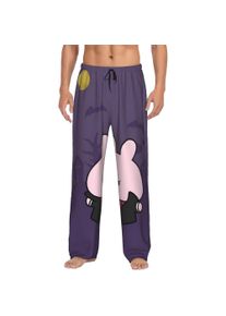 Custom Print Cartoon A-Asamimichans Cute Pajama Pants Men's Sleep Sleepwear Bottoms with Pockets