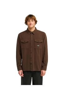 Langarmhemd Billabong "Since 73 Del Mar Flannel", Herren, Gr. XXL, US-Gr&ouml;&szlig;en, braun (schwarz cedar), Obermaterial: 100% Baumwolle., Hemden Langarmhemd